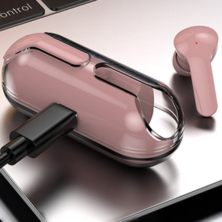 Air33 Transparent Bluetooth 5.3 Earbuds - Headphones with Transparent Machine Compartment, Built-in Hd and Sensitivity Microphone,Touch-Control Sport Earphones for Sports Working Music