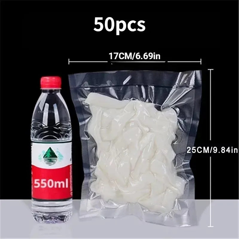 Vacuum Sealer for Home Packaging Fresh-keeping Machine Digital Display Vacuum MachineDry/Wet Food Sealer Built-in Cutter